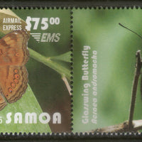 Samoa 2015 Butterflies Moth Insect Fauna Sc C15 4v CV $115 MNH # 213