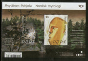 Finland 2008 Mythical Places Carving Head Art Sc 1311 M/s MNH # 12934