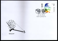 Slovenia 2019 Mahatma Gandhi of India 150th Birth Anniversary 1v FDC # 8193