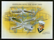 Grenada 1996 Zeppelin Flight Aviation Transport Sc 2576 Sheetlet MNH # 9143
