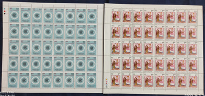 India 1983 Commonwealth Meet Phila 952-53 Set of 2 Full Sheets of 40 Stamps MNH # 153