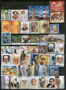 India 2012 Year Pack of 46 Stamps on Olympic Aeroplane Lighthouse Painting Aviation Wildlife Bird Joints Issue MNH