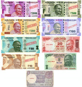 Bank Notes, Currencies