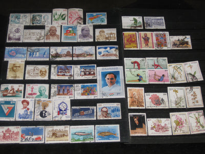India Used Stamps Full Year Packs
