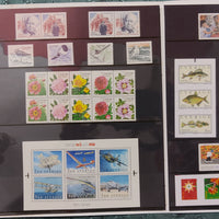 Sweden 2001 Year Pack of 69 Stamps Folder including Flower Dogs Aeroplane Birds Joints Issue Fishes MNH # 10106
