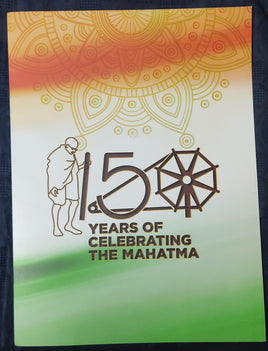Indonesia 2019 Mahatma Gandhi of India 150th Birth Anniversary M/s + FDC Presentation Pack # 10128