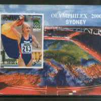 Romania 2000 Olymphilex Olympic Games Sc 4394 M/s MNH # 1014