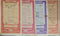 India Fiscal 4 diff West Bengal Electricity Board Bond Upto Rs. 100000 Used # 10892