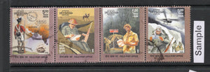 India 2006 Field Post Office 150 Years Military Phila-2233 Se-tenant Used Set # 1162