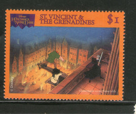 St. Vincent 1996 Disney´s THE HUNCHBACK of NOTRE DAME Sc 2369 Cartoon MNH # 1181