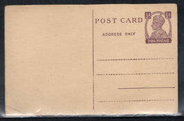 India 1946 KGVI ½An Postal Stationary Post Card Jain-P63 Mint # 12515