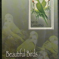 Lesotho 2007 Beautiful Birds Parrot Wildlife Sc 1406 M/s MNH # 5797