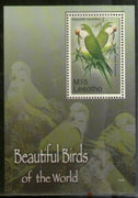 Lesotho 2007 Beautiful Birds Parrot Wildlife Sc 1406 M/s MNH # 12596