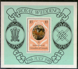Grenada Gr. 1981 Diana Royal Wedding M/s MNH # 12596