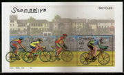 Somalia 2000 Bicycles Race Sport M/s MNH # 12603