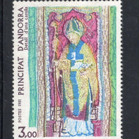 Andorra 1981 Pope Painting Religious Art No Gum # 1261