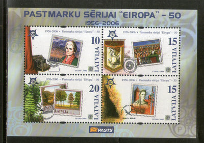 Latvia 2006 Stamps on Stamp Sheetlet MNH # 12649