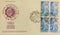 India 1961 Industries Fair Phila-360 BLK/4 FDC # 12744