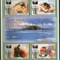 Aitutaki 2000 Sydney Olympic Games Sc 531 Sheetlet MNH # 12749