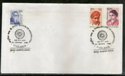 India 2009 Builders 10th Definitive Series 3v Plain FDC # 13030