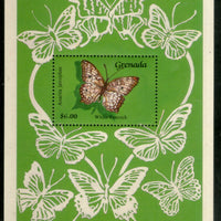 Grenada 1989 White Peacock Butterfly Insect Sc 1765 M/s MNH # 13043