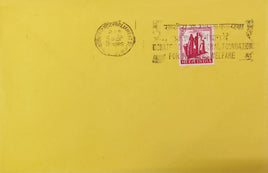 India 1968 Donate to the National Techers Welfare Special Cancellation on Cover # 13137