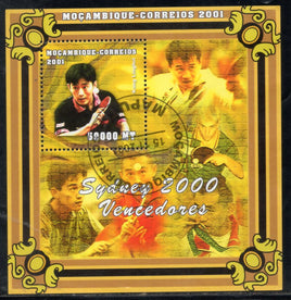 Mozambique 2001 Sydney Olympics Table Tennis kong Linghul M/s Cancelled # 13148