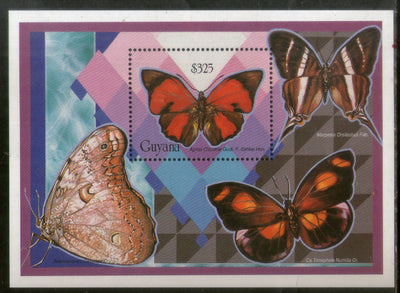 Guyana 1994 Butterflies Moth Insect Sc 2832 M/s MNH # 13240