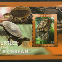 Antigua & Barbuda 2012 Turtles Reptiles Amphibians Sc 3204 M/s MNH # 13251