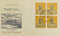 India 1961 Motilal Nehru Phila-354 BLK/4 FDC # 13268