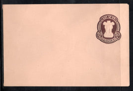 India 1970 20p Ashokan Postal Stationery Envelope Pink paper Mint # 13304
