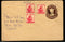 India 20p Ashokan Postal Stationery Quick Mail Service Used Envelope # 13436
