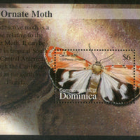 Dominica 2002 Ornate Moth Butterfly Insect Sc 2384 M/s MNH # 1395