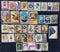 India 1973 Used Year Pack of 34 Stamps Cricket Painting Gandhi Mt. Everest Flag # 144