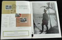 India 1964 Subhas Chandra Bose Netaji INA Leader Phila-398-99 Netaji Bhawan Calcutta Special Place Cancelled Folder # 15129 Moth Bite