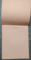 India 1954 Stamp Centenary 16 leaves Official Letter Pad MINT Postal Stationery # 15130