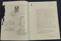 India 1966 Lal Bahadur Shastri Phila-426 Cancelled Folder # 15139