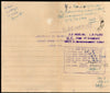 India Fiscal Pudukkottai State 3As Copy Stamp Paper Revenue # 15149C