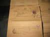 India 4 diff Telegram form with High Value KGVI stamp # 15155E