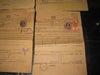India 4 diff Telegram form with High Value KGVI stamp # 15155E