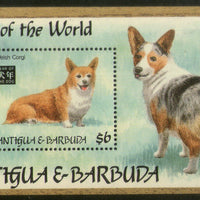 Antigua & Barbuda 1994 Welsh Corgi Dogs Pet Animal Sc 1784 M/s MNH # 1628