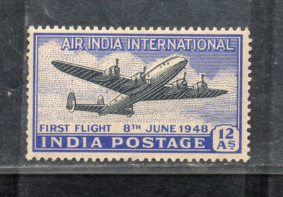 India 1948 Inauguration of India Air Service Phila -285 Mounted Mint # 1680