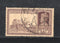 India 1936 4As King George VI Perfin Phila-252 Used Stamp # 1680