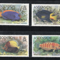 Ascension Island 1980 Marine Life Fish 4V Set MNH # 1745