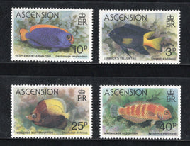 Ascension Island 1980 Marine Life Fish 4V Set MNH # 1745