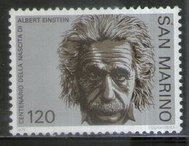 San Marino 1979 Albert Einstein Physicist Sc 947 MNH #  1784
