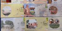 Inde 2022 Shri Ram Van Gaman Path Ramayana Mythologie hindoue Ensemble de 14 couvertures spéciales # 18022