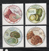Tonga 2001 Sea Shells Odd Shaped Sc 1055-58 MNH  # 1806