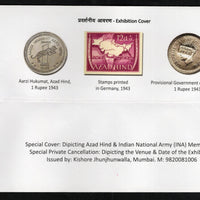 Thailand 2025 Thai-Bharat Cultural Lodge Azad Hind Bank INA Subhas Chandra Bose Promissory Note K S Jhunjhunwalla Autographed Cover # 18096
