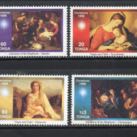 Tonga 1996 Christmas Festival Sc 933-36 MNH # 1829